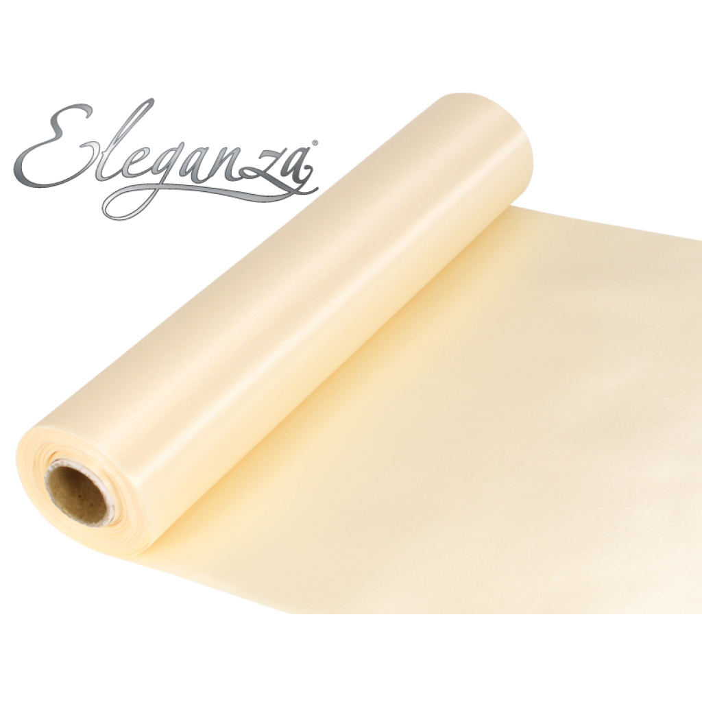 Eleganza Satin Fabric 29cm X 20m Champagne Gold No.64