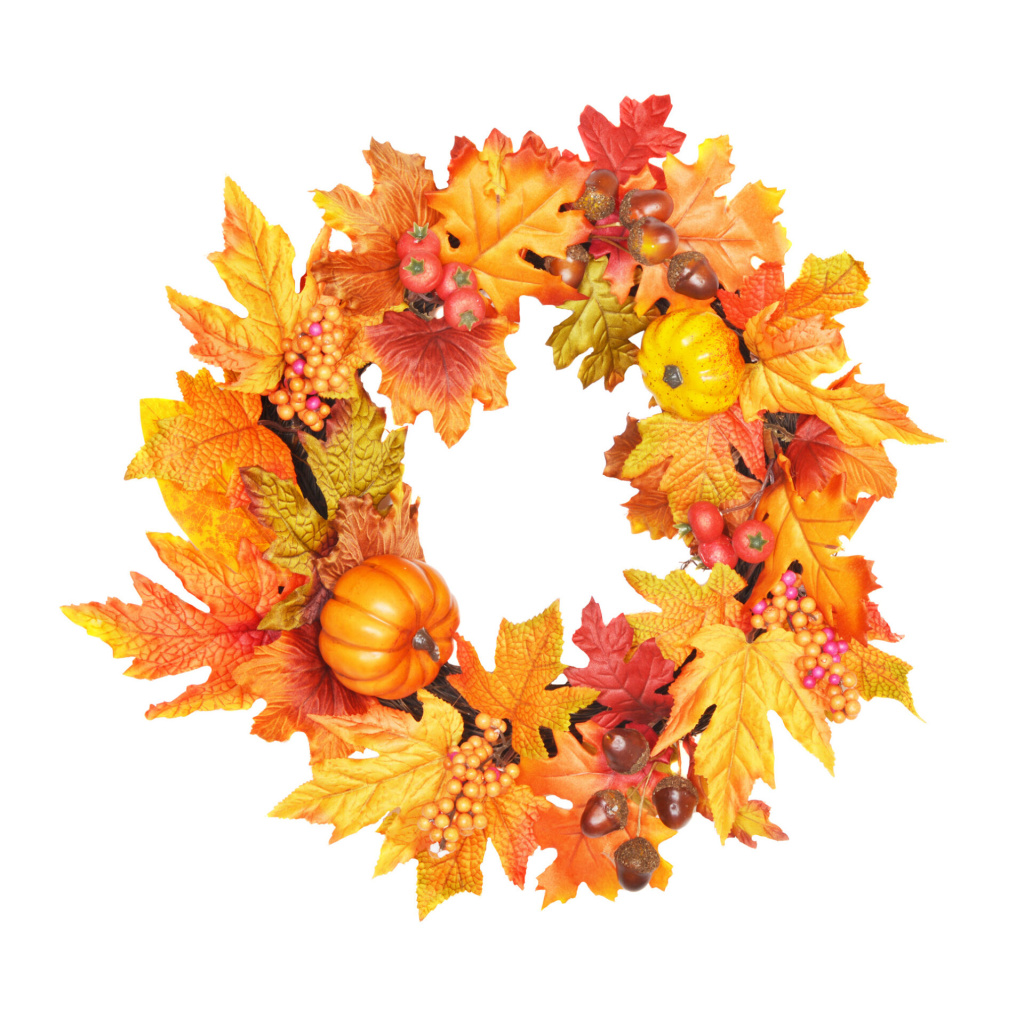 40cm Autumnal Wreath