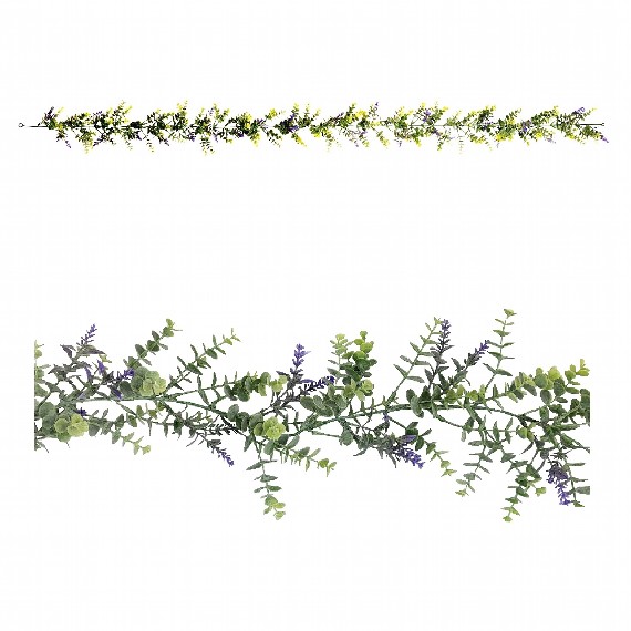 180cm Lavender Eucalyptus Garland