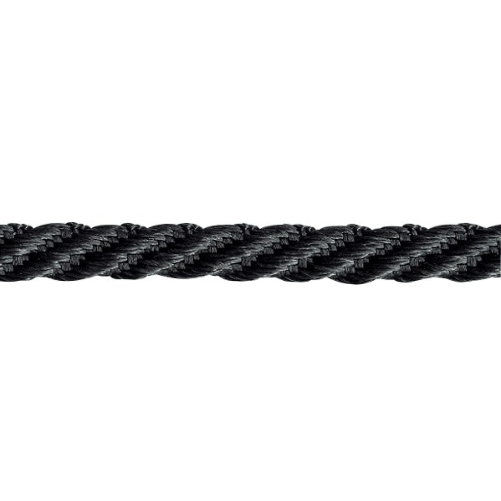 Ribbon: Barley Twist: 20m X 5mm: Black