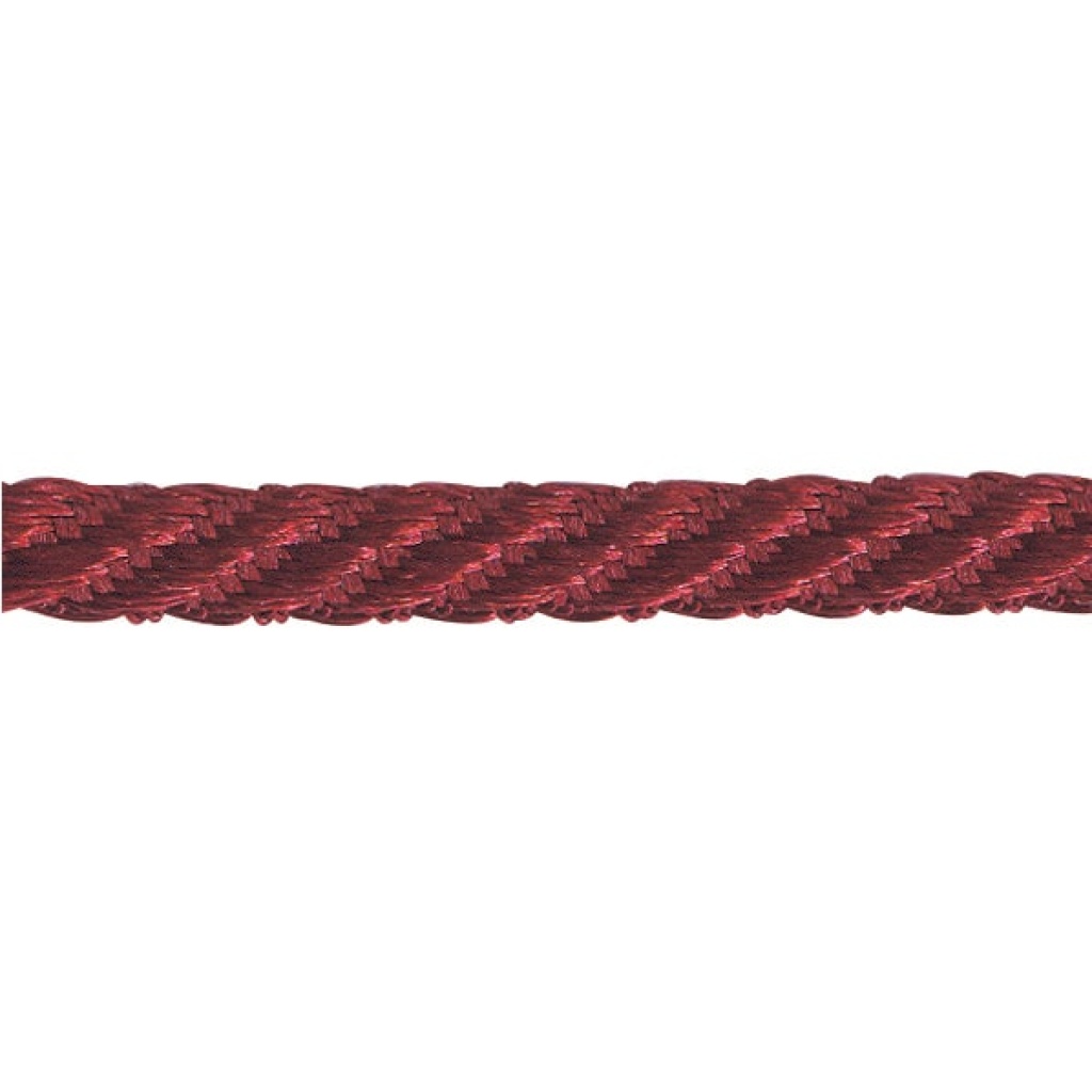 Ribbon: Barley Twist: 20m X 5mm: Burgundy