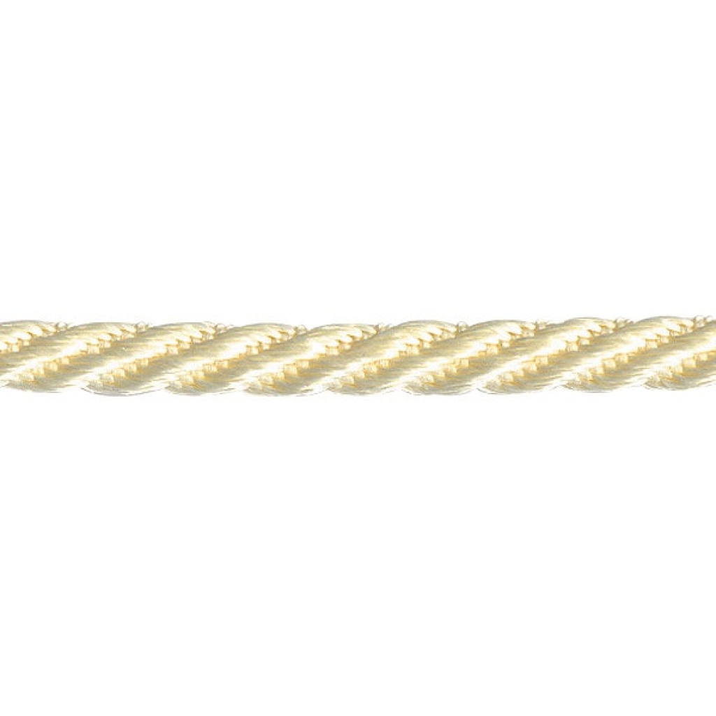 Ribbon: Barley Twist: 20m X 5mm: Cream