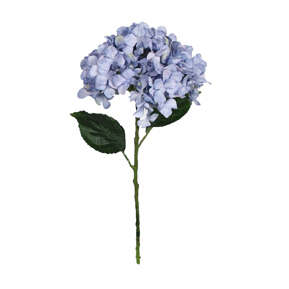 53cm Blue Hydrangea Stem