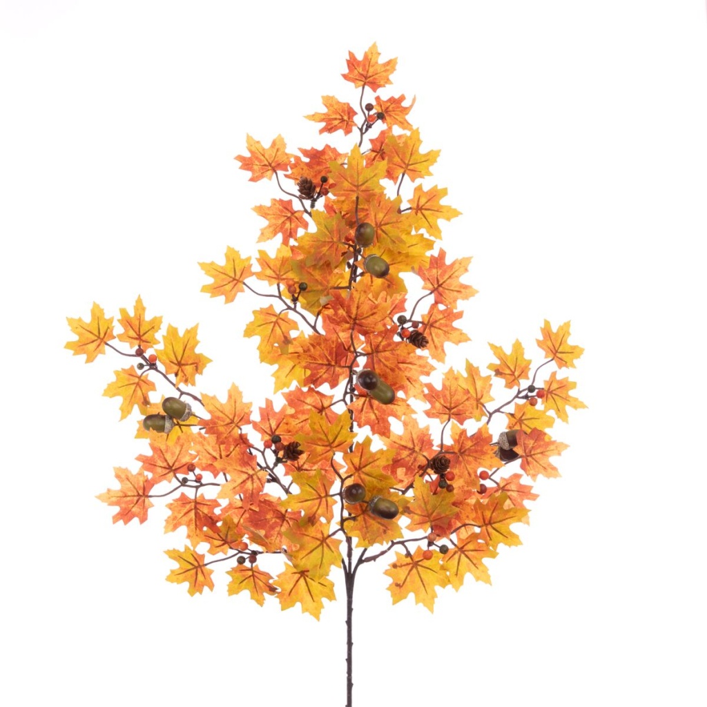 Autumn Maple Spray 71cm