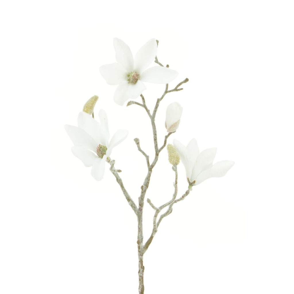 Frosty Magnolia Pick 45cm