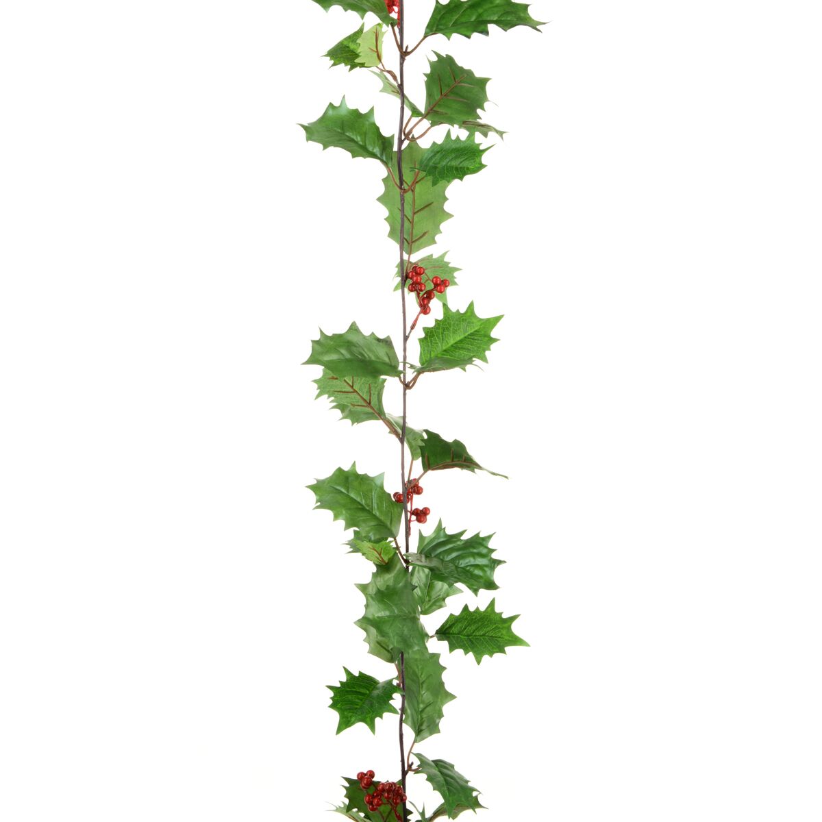 Holly Garland W/berries 180cm