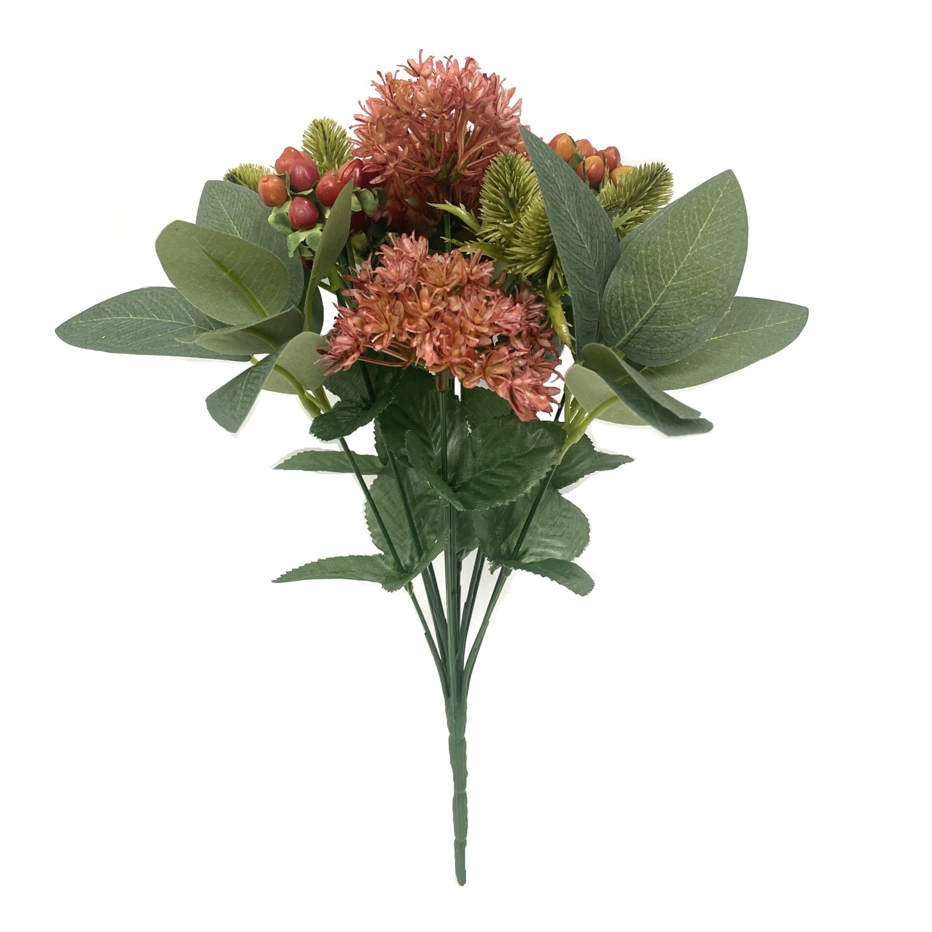 Allium Thistle Hypericum Foliage Bouquet - FB1469HY