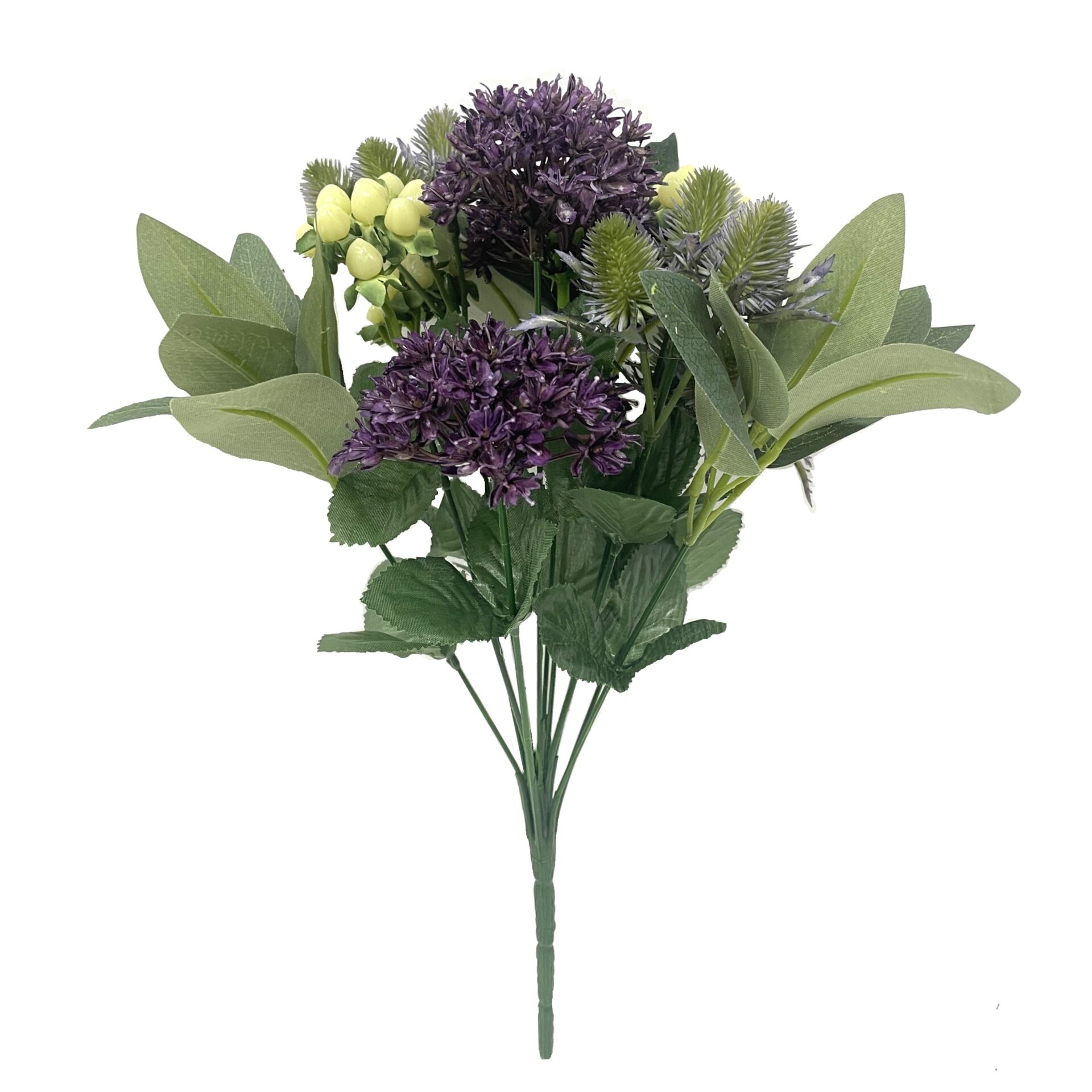 Allium Thistle Hypericum Foliage Bouquet - FB1469HY
