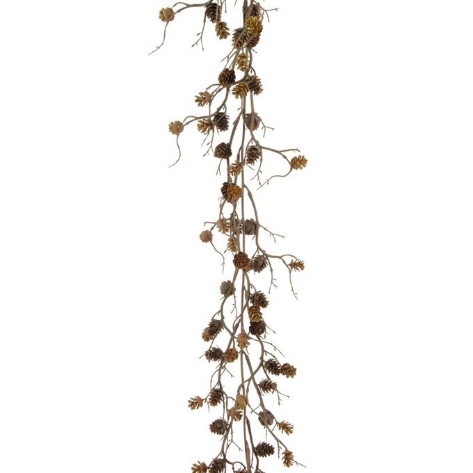 Mini Pine Cone Garland - X32654BR