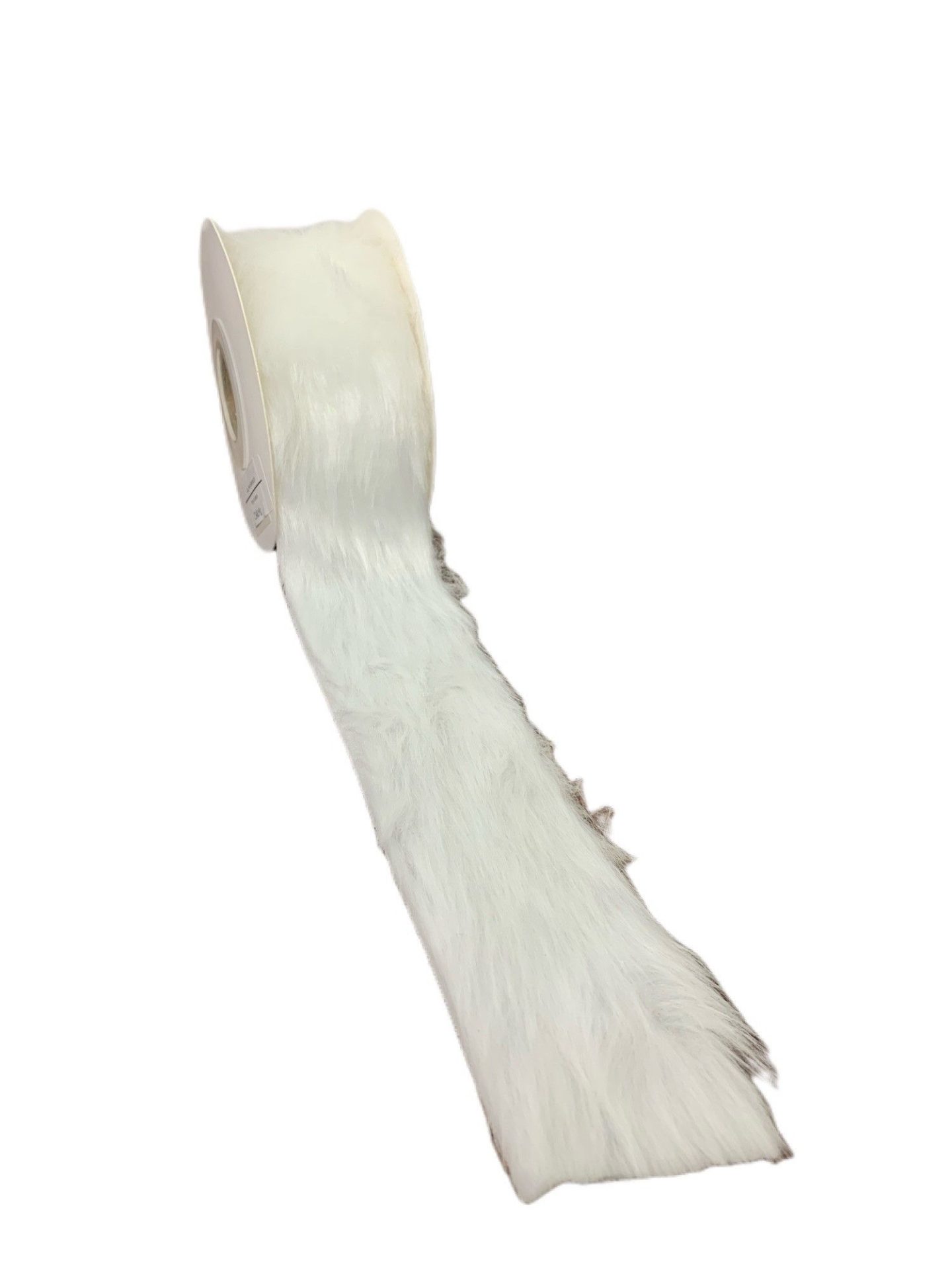 White Fur Ribbon
