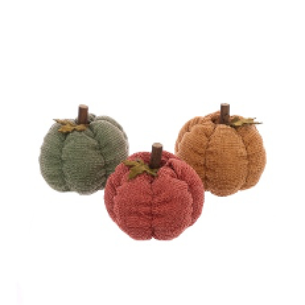 Mini Textured Pumpkins Ass 9cm - X50520ASS