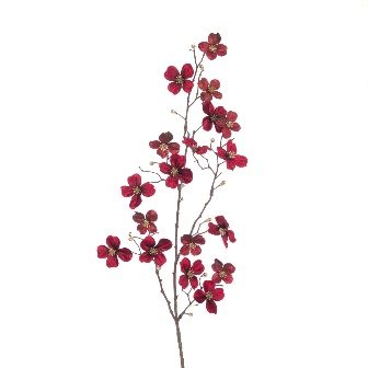 Velvet Pom Ball Spray 42cm - X51056BU