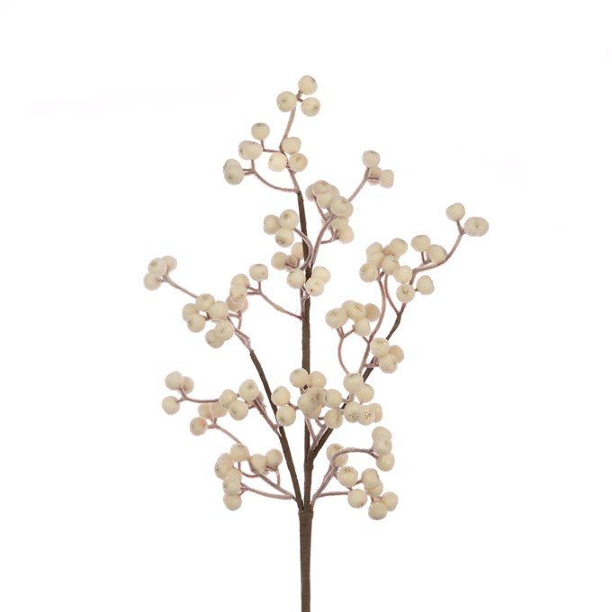 Frosted Berry Spray 69cm - X52004WH