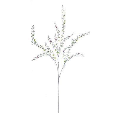 120cm Glitter Cone Pine Spray