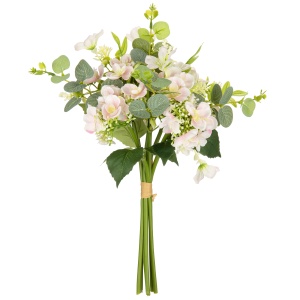 Hand Tied Hydrangea Bunch Light Pink