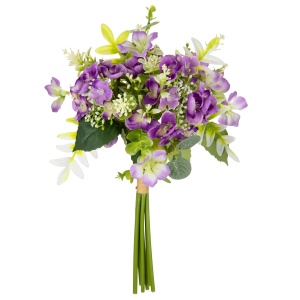 Hand Tied Hydrangea Bunch Purple