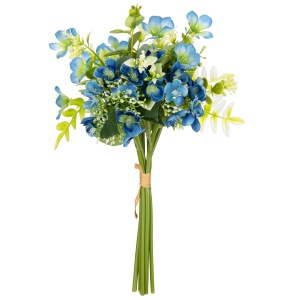 Hand Tied Hydrangea Bunch Blue