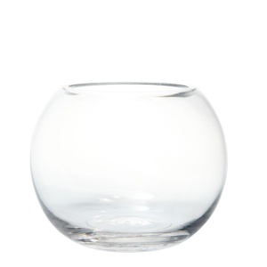 Glass Fishbowl Clear 12.5cm