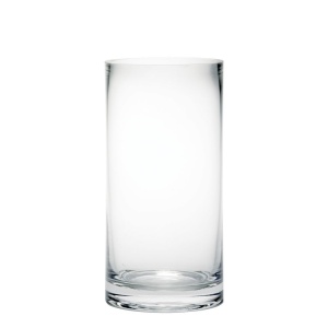 Glass Cylinder Clear 20 X 10cm