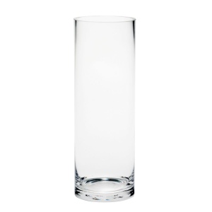 Glass Cylinder Clear 35 X 12cm