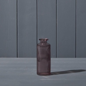 Amethyst Glass Bottle (13.2cm)