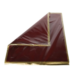 Red Wine With Gold Border 57x57cm (100)