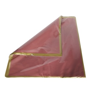 Dusky Pink With Gold Border 57x57cm (100)