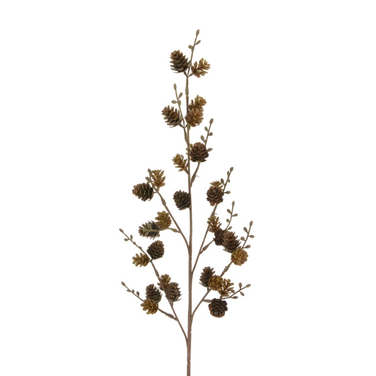 Mini Pine Cone Spray 75cm - X32650BR