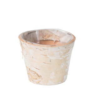 Pot Birch Bark D6cm Natural