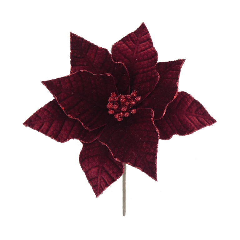 Classic Velvet Poinsettia Wine - 56646