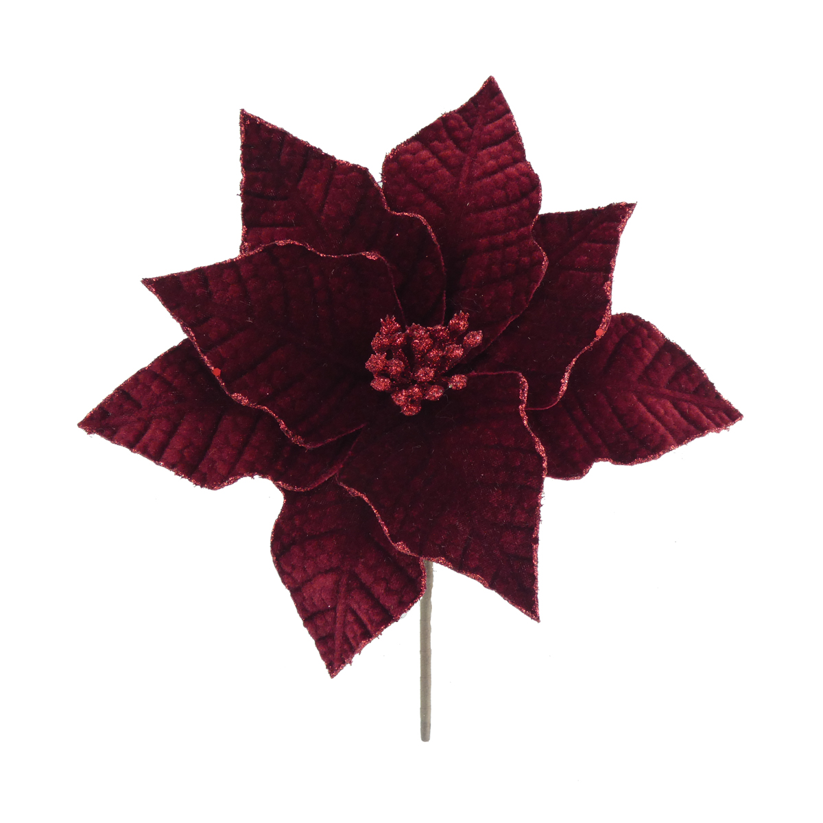 Classic Velvet Poinsettia Wine - 56646