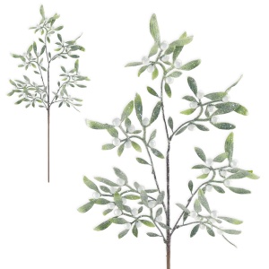 Frosted Mistletoe Stem - 58059