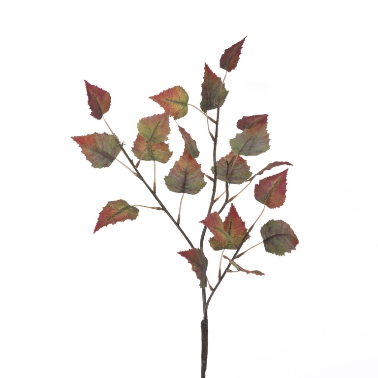 Autumn Birch Leaf Spray 68cm - X52720FALL