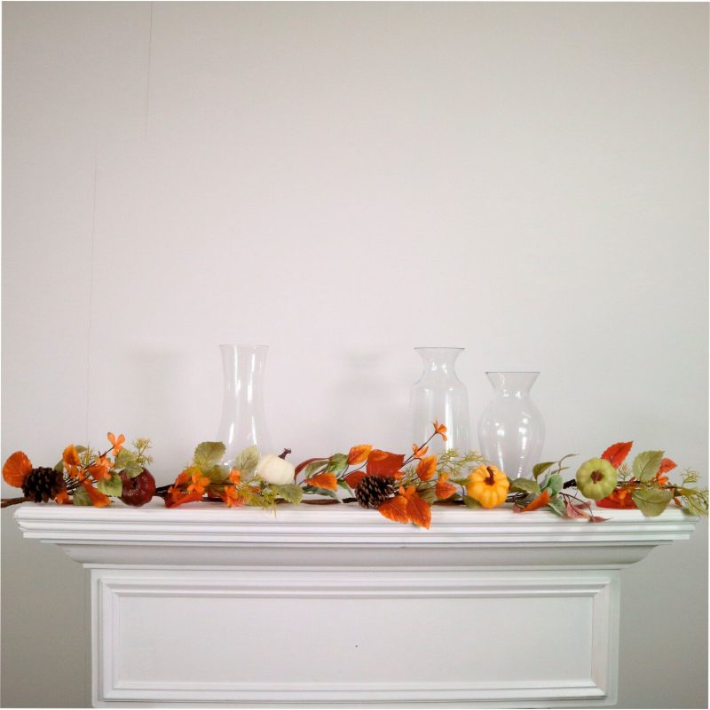 Autumn Garland No:03 Orange - 150504