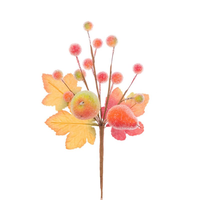 Mixed Autumn Fruit Pick 23cm